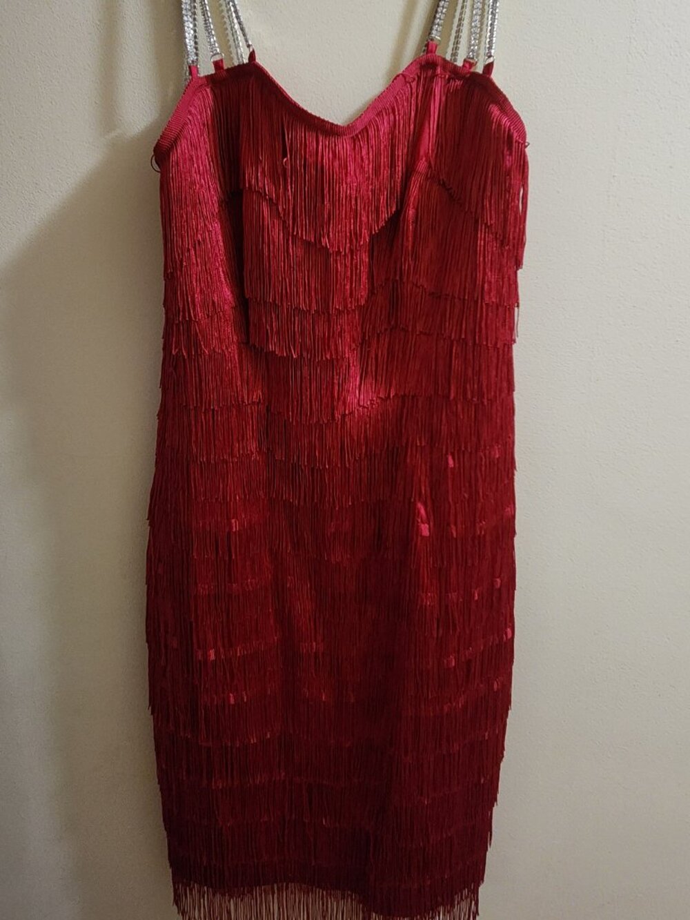 QUALITY retro style flapper girl Fringe dress!